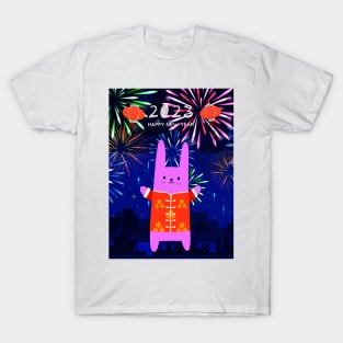 Happy New Year 2023 - Year Of The Rabbit T-Shirt